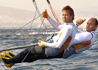 Iker Martínez y Xabi Fernández, oro en vela.