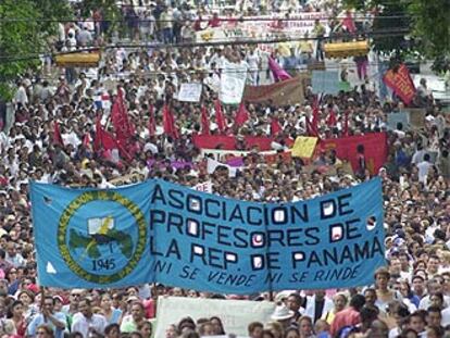 Marcha en Panamá