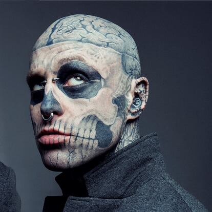 Zombie Boy, en una de sus últimas imágenes compartidas en redes.