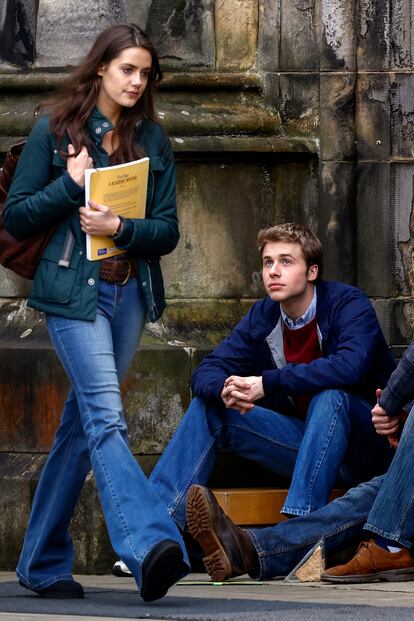 Meg Bellamy in a scene from ‘The Crown.’