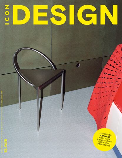 Una de las tres portadas del número 15 de ICON Design: la casa del arquitecto Eduardo Mediero diseñada por el estudio Hanghar.