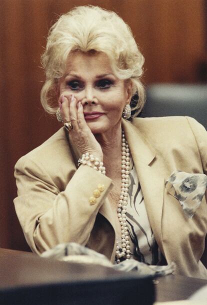 Zsa Zsa Gabor en una imagen de 1990