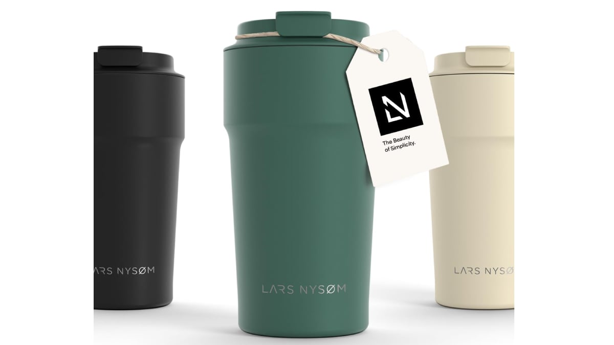Termo para llevar el café con 500 ml de capacidad.