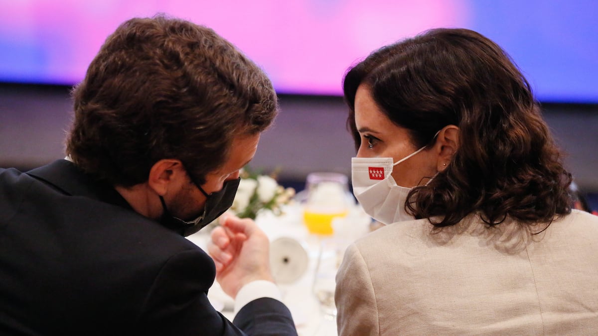 Díaz Ayuso implica a Casado en la polémica sobre el Rey y los indultos ...