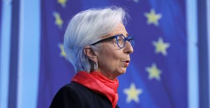 La presidenta del BCE, Christine Lagarde