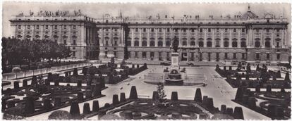 El Palacio Real de Madrid.