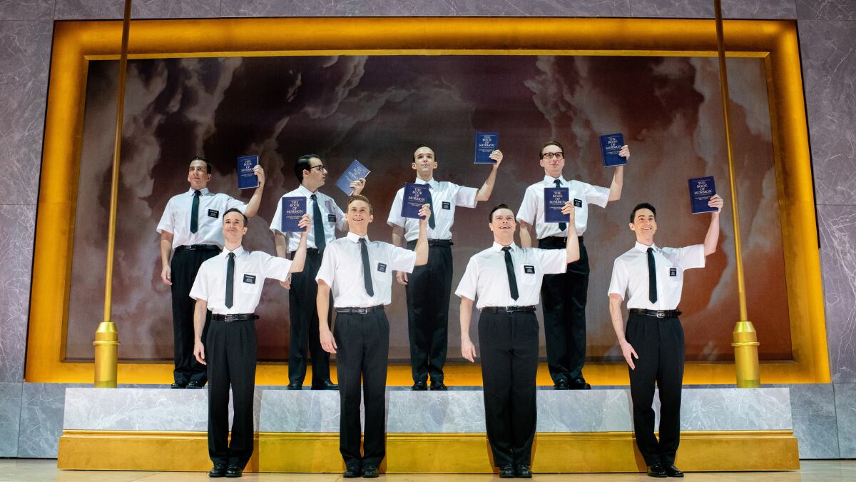 Escena del musical ‘The Book of Mormon’.