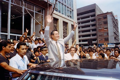 Alberto Fujimori golpe de estado en Perú 1992