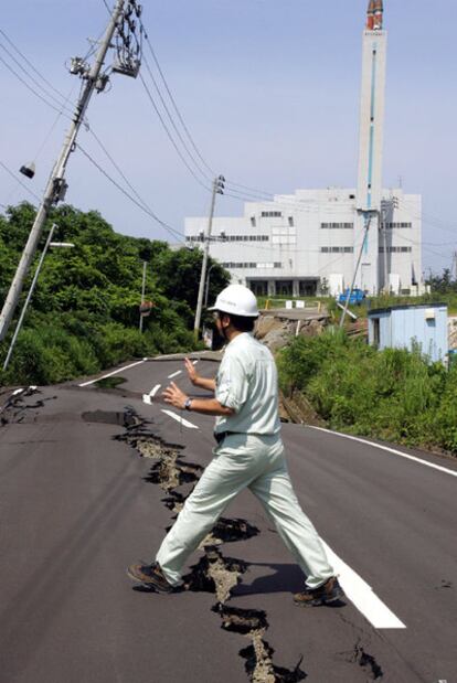 Central de Kashiwazaki-Kariwa, el 17 de julio de 2007.