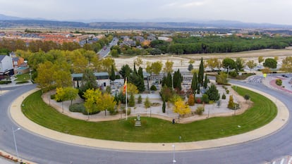 Glorieta del cementerio del Cristo.