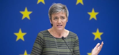 La comisaria europea de Competencia, Margrethe Vestager.