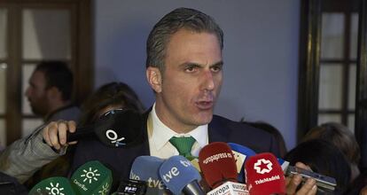 El secretario general de Vox, Francisco Javier Ortega.
