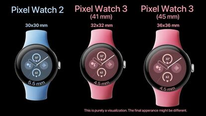 Google Pixel Watch 3 diseño nuevo