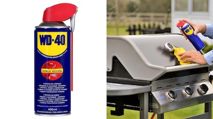 Huile multi-usages WD-40 avec buse facile à manipuler.