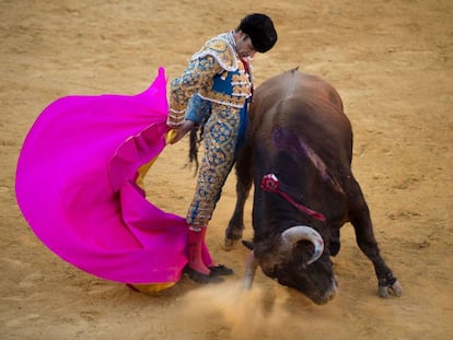 José Tomás, el pasado 22 de junio en la plaza de Granada.