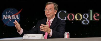 Eric Schmidt, jefe ejecutivo de Google, durante una conferencia en septiembre de 2005.