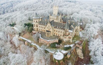 El castillo de Marienburg, fotografiado en enero de 2017.