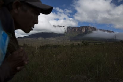 El monte Roraima es un destino común para mochileros. Casi todos los que planean el ascenso se aproximan por el lado venezolano. La mayoría de los escaladores contratan un guía en el cercano pueblo de Paraitepui.