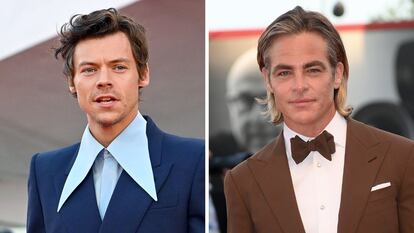 Harry Styles Chris Pine festival Venecia