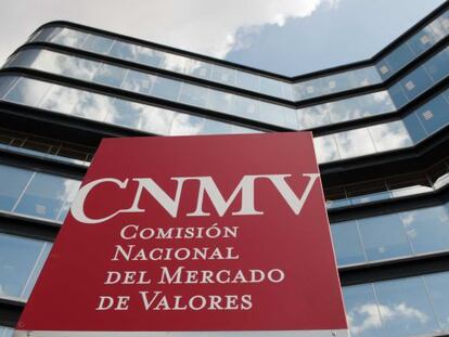 Sede de la CNMV, en Madrid.