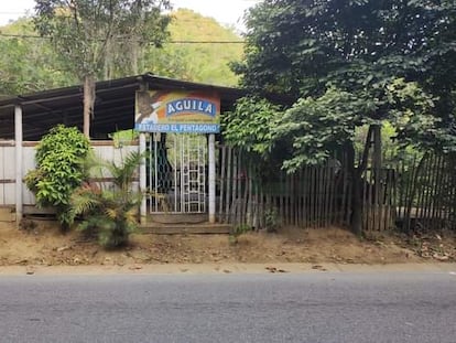 Establecimiento de El Pentágono, entre Río de Oro y Ocaña.