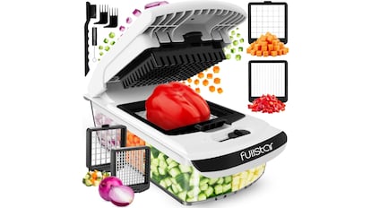 Vista del cortador de verduras con descuento en Amazon.