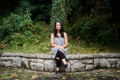 Seila Fernández Arconada, en agosto en la sede de la UIMP en Santander.