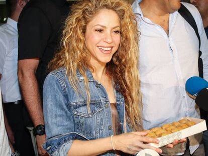 La cantant Shakira.