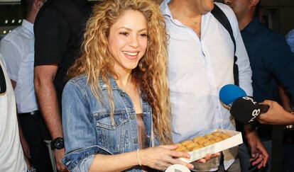 La cantant Shakira.