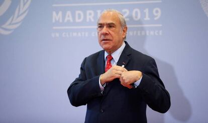El secretario General de la OCDE, Ángel Gurría.