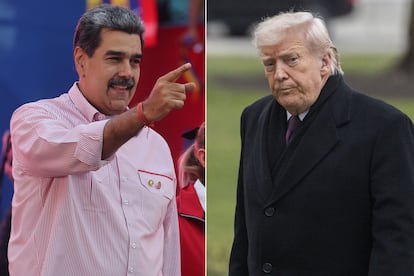 Nicolás Maduro y Donald Trump