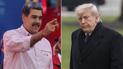 Nicolás Maduro y Donald Trump