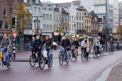 Vecinos de Utrecht, en Países Bajos, el pasado noviembre.