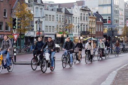 Vecinos de Utrecht, en Países Bajos, el pasado noviembre. 