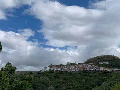 Vista de Barrado, en Cáceres.