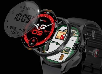 TicWatch Pro 5 Enduro piezas pantalla