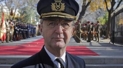 El general sueco Hakan Syrén, en Madrid.