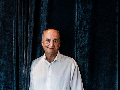 Gustavo Martín Garzo, en el restaurante Narciso de Madrid, en septiembre pasado.