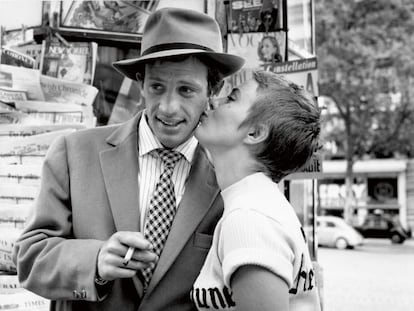 'Al final de la escapada' (1960), con Jean-Paul Belmondo y Jean Seberg.