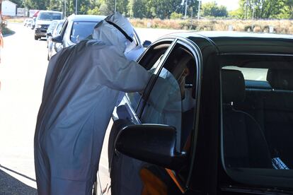 PCR tests are carried out in Castilla y León.