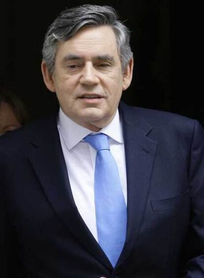 El primer ministro británico, Gordon Brown.