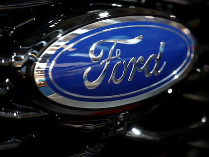Símbolo de la marca de coches Ford.