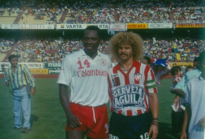 Freddy Rincón y el Pibe Valderrama.