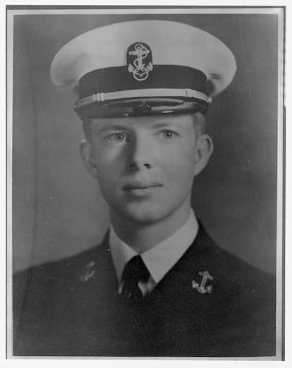 Jimmy Carter ingresó en la Academia Naval de Estados Unidos en el verano de 1943.