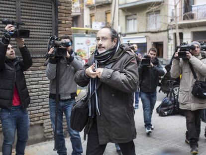 El diputado dimisionario  de la CUP, Antonio Baños.