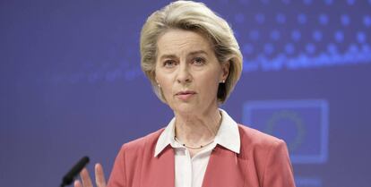 Úrsula von der Leyen, presidenta de la Comisión Europea.