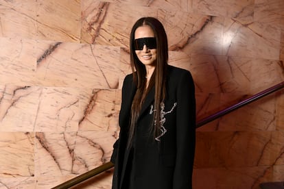 Vera Wang en los premios BAFTA de 2023,  el pasado 18 de febrero en The National Gallery de Londres.