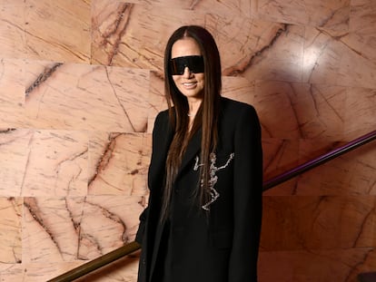 Vera Wang en los premios BAFTA de 2023,  el pasado 18 de febrero en The National Gallery de Londres.