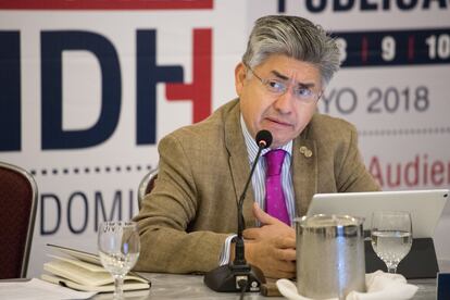 Joel Hernández, presidente de la Comisión Interamericana de Derechos Humanos.