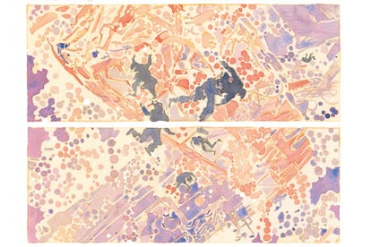Viñetas de 'Anzuelo' (Astiberri), de Emma Ríos.